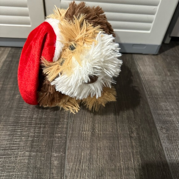 Dan Dee collectors choice Christmas shaggy dog 10 inch. Music plays - Picture 2 of 7